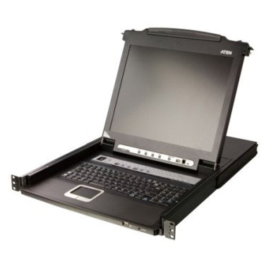ATEN Rack konzola CL5716MW, 17.3", 1920 x 1080, 1U, crna